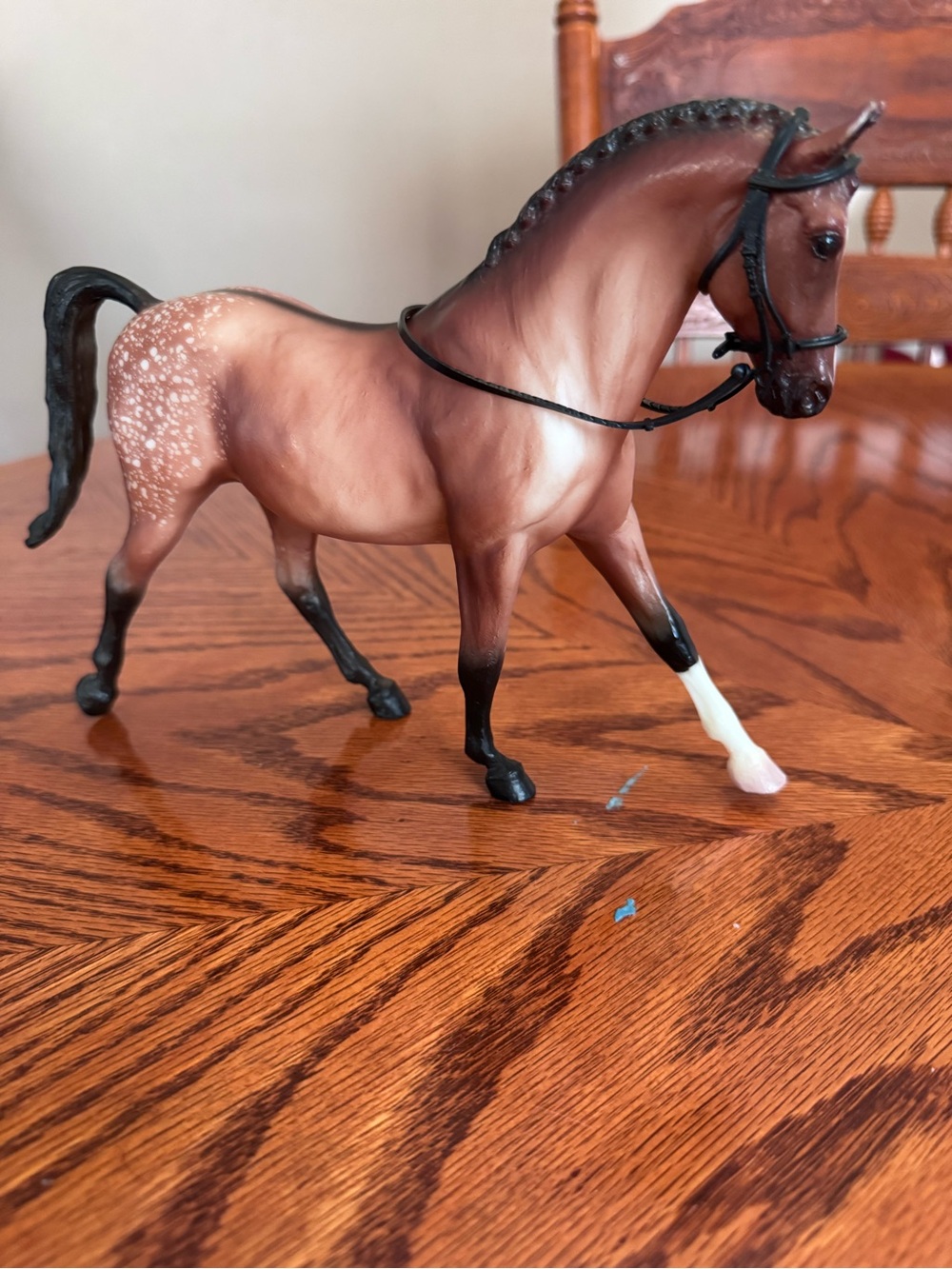 Breyer Buckskin Appaloosa Sports Horse Keen Model 2001-2004.  Gently used.